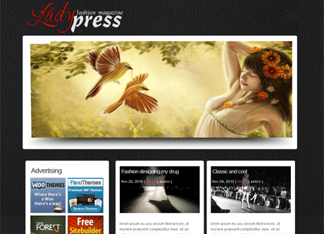 lady press wordpress theme